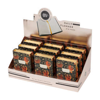 Ежедневник недатированный BV Flora: Гранат, А7 (7х10 см), 416 страниц 4