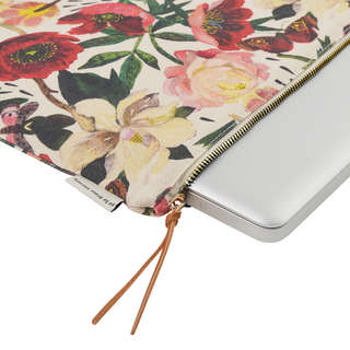 Папка на молнии А4, 37х27 см, BV Flora: Пионы 3