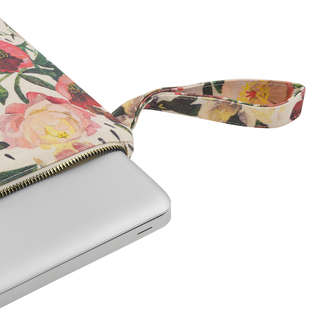 Папка на молнии А4, 37х27 см, BV Flora: Пионы 4