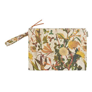 Папка на молнии А4, 37х27 см, BV Flora: Summer Greens