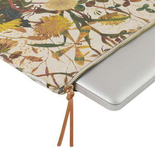 Папка на молнии А4, 37х27 см, BV Flora: Summer Greens 3