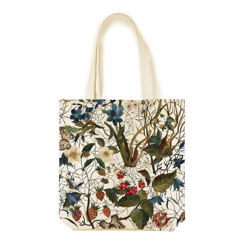 Сумка-шоппер BV Flora: Лесные ягоды, 34х36 см