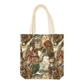 Сумка-шоппер BV Fauna: Волшебные совы, 34х36 см