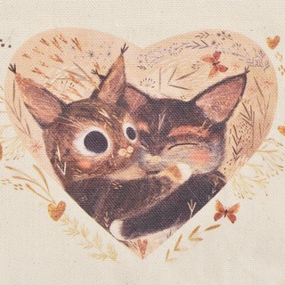 Косметичка на молнии, 22х15 см, BV Love Me 3