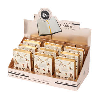 Ежедневник недатированный BV Fauna: Бабочки, стрекозы, А7 (7х10 см), 416 страниц 5