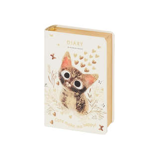 Ежедневник недатированный BV Love Me: Милый котик, А7 (7х10 с...