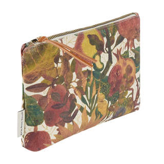 Косметичка на молнии, 22х15 см, BV Flora Tropical Fruits 2