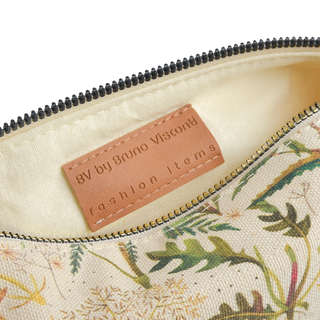 Косметичка на молнии, 20х7 см, BV Flora Луговые травы 3