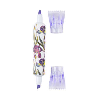 Текстовыделитель BV Flora Ирисы, ароматизированный, сиреневый 2