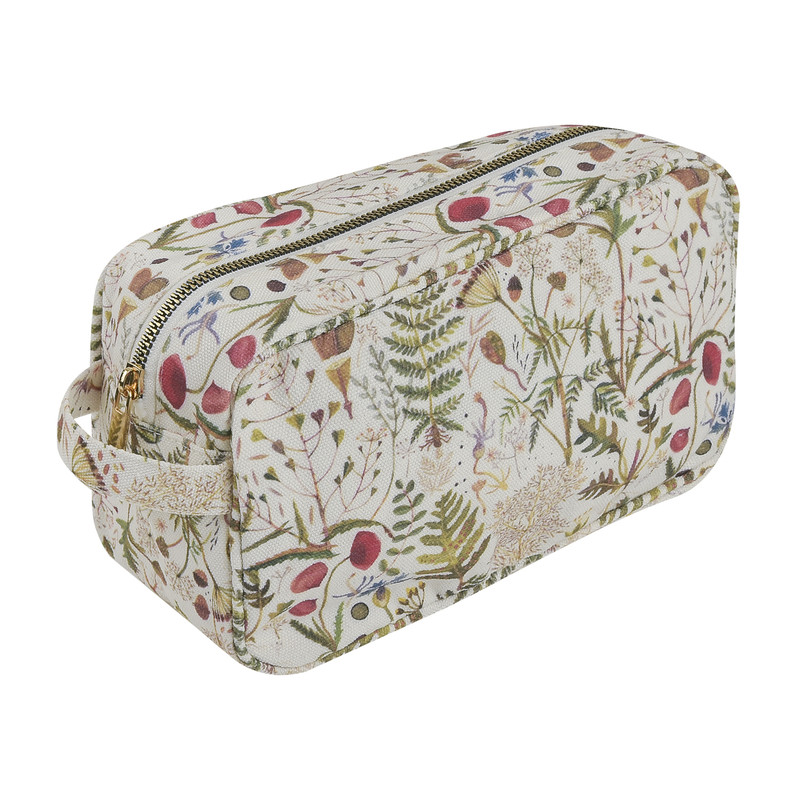 Косметичка на молнии, 23х14х10 см, BV Flora Луговые травы