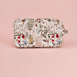 Косметичка на молнии, 23х14х10 см, BV Flora Луговые травы 5