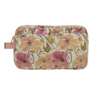 Косметичка на молнии, 23х14х10 см, BV Flora Цветочная страсть 2