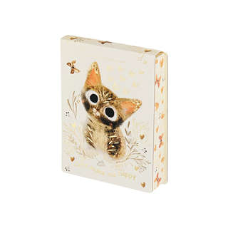 Блокнот А6 (9х12 см), 250 листов, BV Love Me: Милый котик