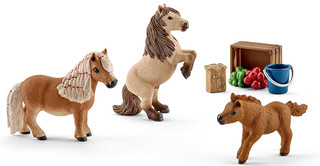 Schleich Набор фигурок Семья Шотландского пони 41432 1