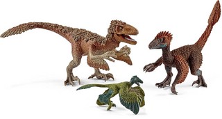 Schleich Игровой набор Пернатые динозавры-хищники 42347 1