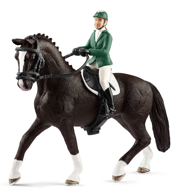 Schleich Игровой набор Конкуристка с лошадью 42358