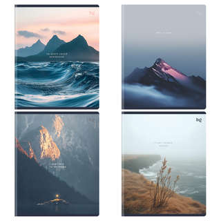 Тетрадь 96 листов, А5, клетка BG 'Верь в себя', обложка в асс...