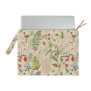 Папка на молнии А4, 37х27 см, BV Flora: Луговые травы 2