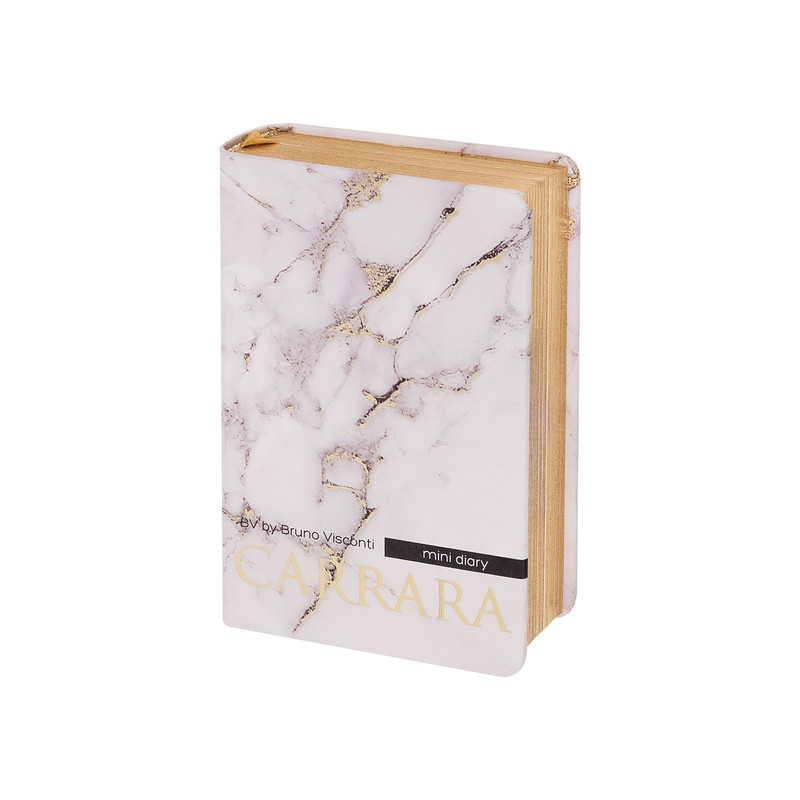 Ежедневник А7 (7х11 см) BV Carrara, 416 страниц