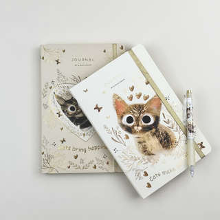 Ручка гелевая 0.5 мм, BV Love Me Котики, синяя 5