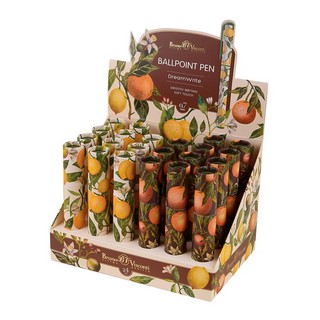 Ручка шариковая BV Flora Paradise, DreamWrite, Цитрусы, в под...