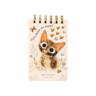 Блокнот Cute Journal, А6-, 100 листов в линейку, на гребне, B...