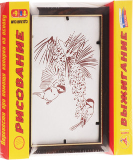 Ракета Доска для рисования и выжигания 'Птицы' 2