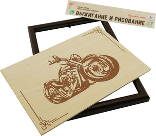 Ракета Доска для рисования и выжигания 'Мотоцикл'