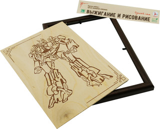 Ракета Доска для рисования и выжигания 'Трансформер стойка'