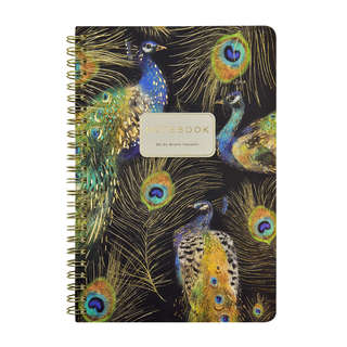 Тетрадь А5 (14х21 см) 60 листов в клетку, на спирали, BV Faun...