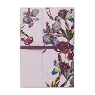Ежедневник недатированный А5, 192 страницы, BV Flora: Ирисы 2