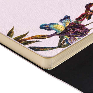 Ежедневник недатированный А5, 192 страницы, BV Flora: Ирисы 3