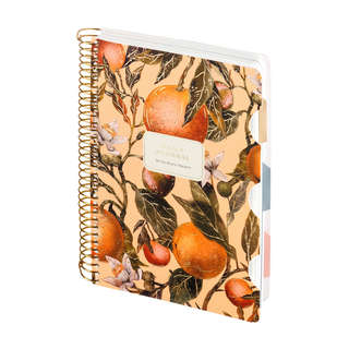 Тетрадь А5, 200 листов на спирали, с разделителями, BV Flora:...