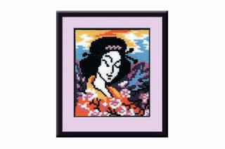 Набор для вышивания крестиком 'Японка'