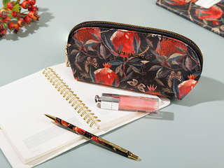 Косметичка 'Flora Гранат' 22х8х10 см 8