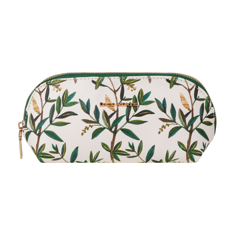 Косметичка 'Flora Олива' 22х8х10 см