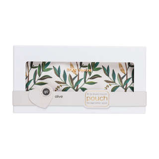 Косметичка 'Flora Олива' 22х8х10 см 5