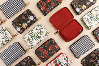 Кошелек 'Flora Гранат' 14х2х9 см 6