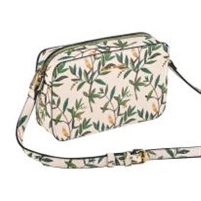 Сумка наплечная, на молнии, на  ремне, Bruno Visconti Flora Oliva