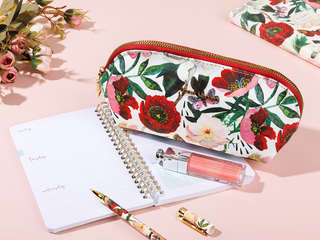 Косметичка 'Flora Пионы' 22х8х10 см 9