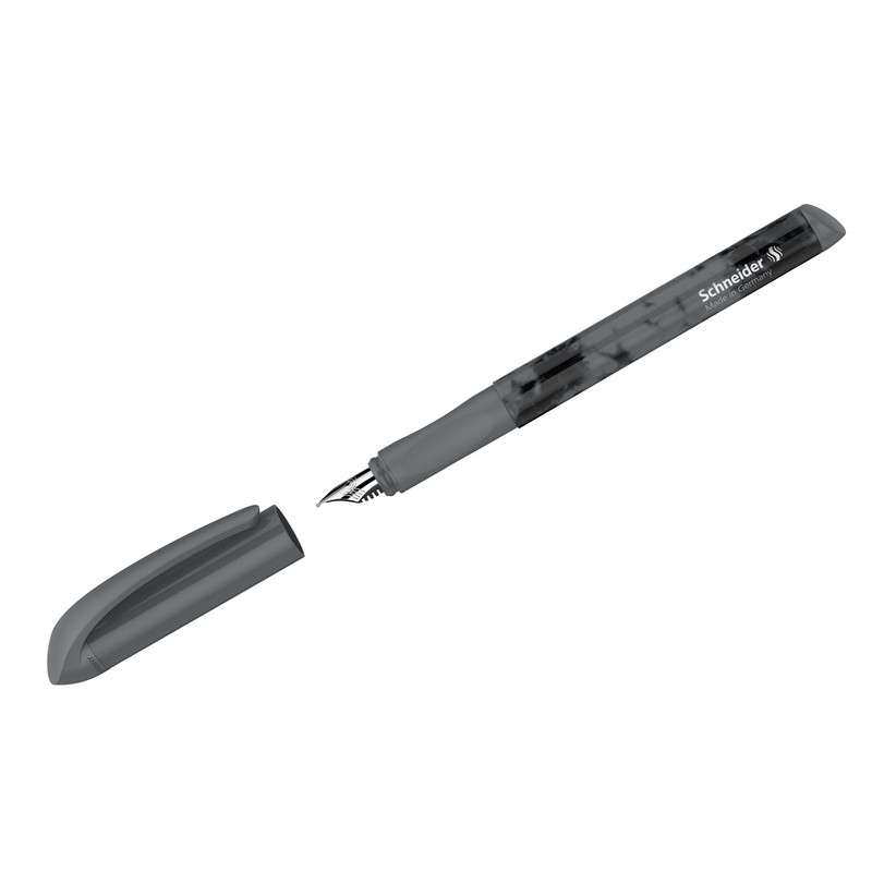 Ручка перьевая Schneider 'Easy navy DARK' синяя, 1 картридж, грип