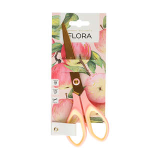 Ножницы классические 190 мм, золотистые лезвия, BV Flora Para...