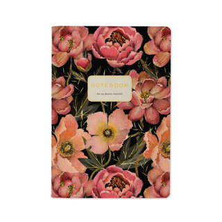 Тетрадь общая А5, 40 листов в линию, BV Flora Pink Blossom
