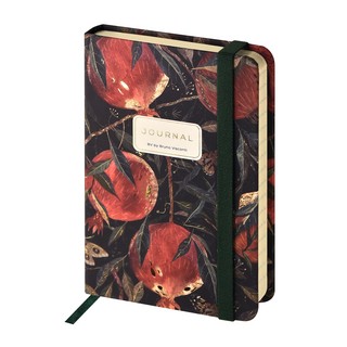 Записная книжка А6, 100 листов в линейку, на резинке, BV Flor...