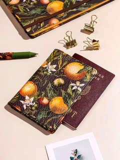 Обложка на паспорт женская 'Flora Paradise Oranges'  5