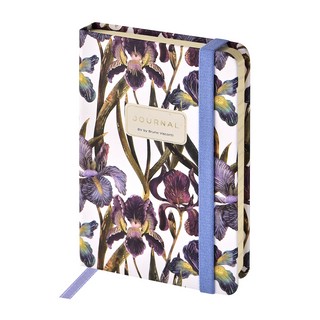 Записная книжка А6, 100 листов в линейку, на резинке, BV Flor...