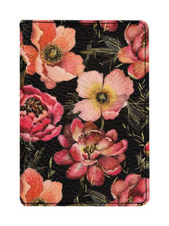 Обложка на паспорт женская 'Flora Pink Blossom'