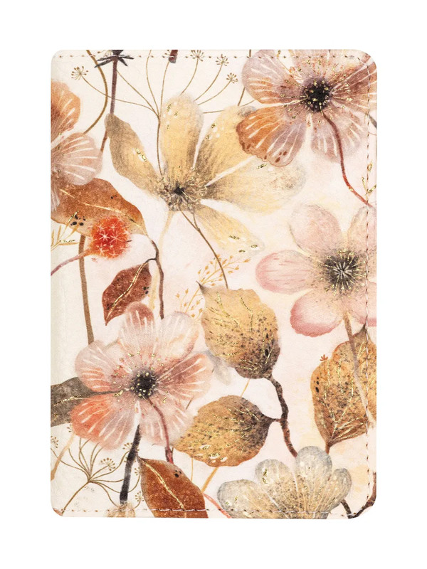 Обложка на паспорт женская 'Flora Pastel Blooms'