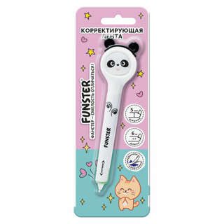 Корректирующая лента Funster 'Милые зверята', 5 мм x 6 м, ассорти. Цена за 1 шт 7