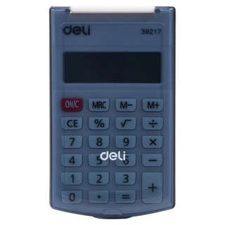 Калькулятор карманный Deli 39217, черный, 8-разрядный 9